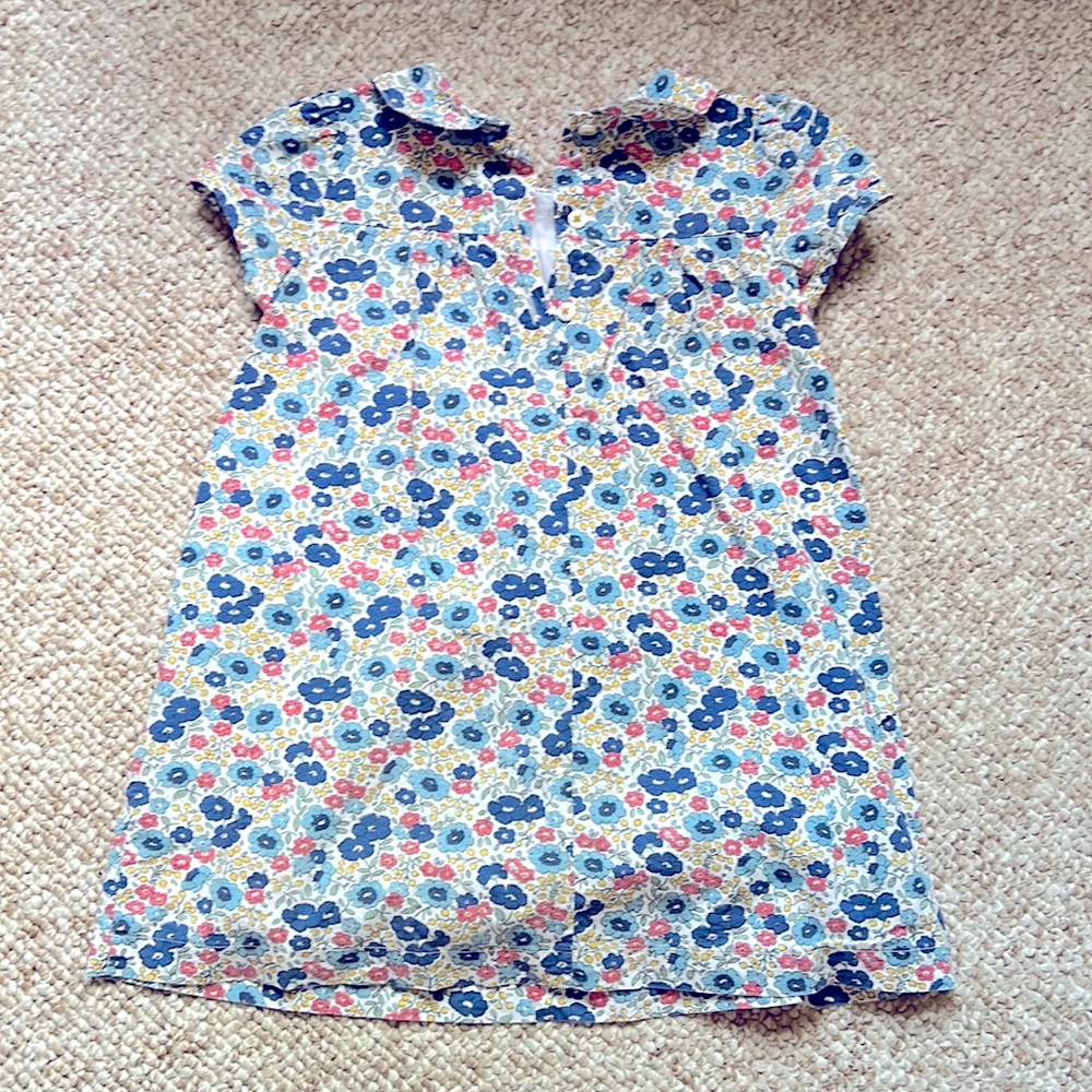 Baby Boden Floral Print Dress